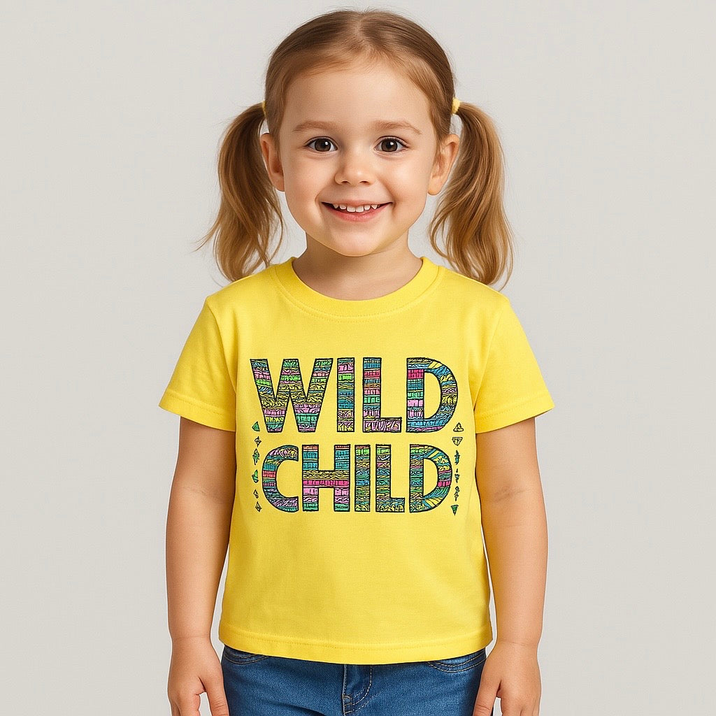 Wild Child Aureolin Yellow T-Shirt