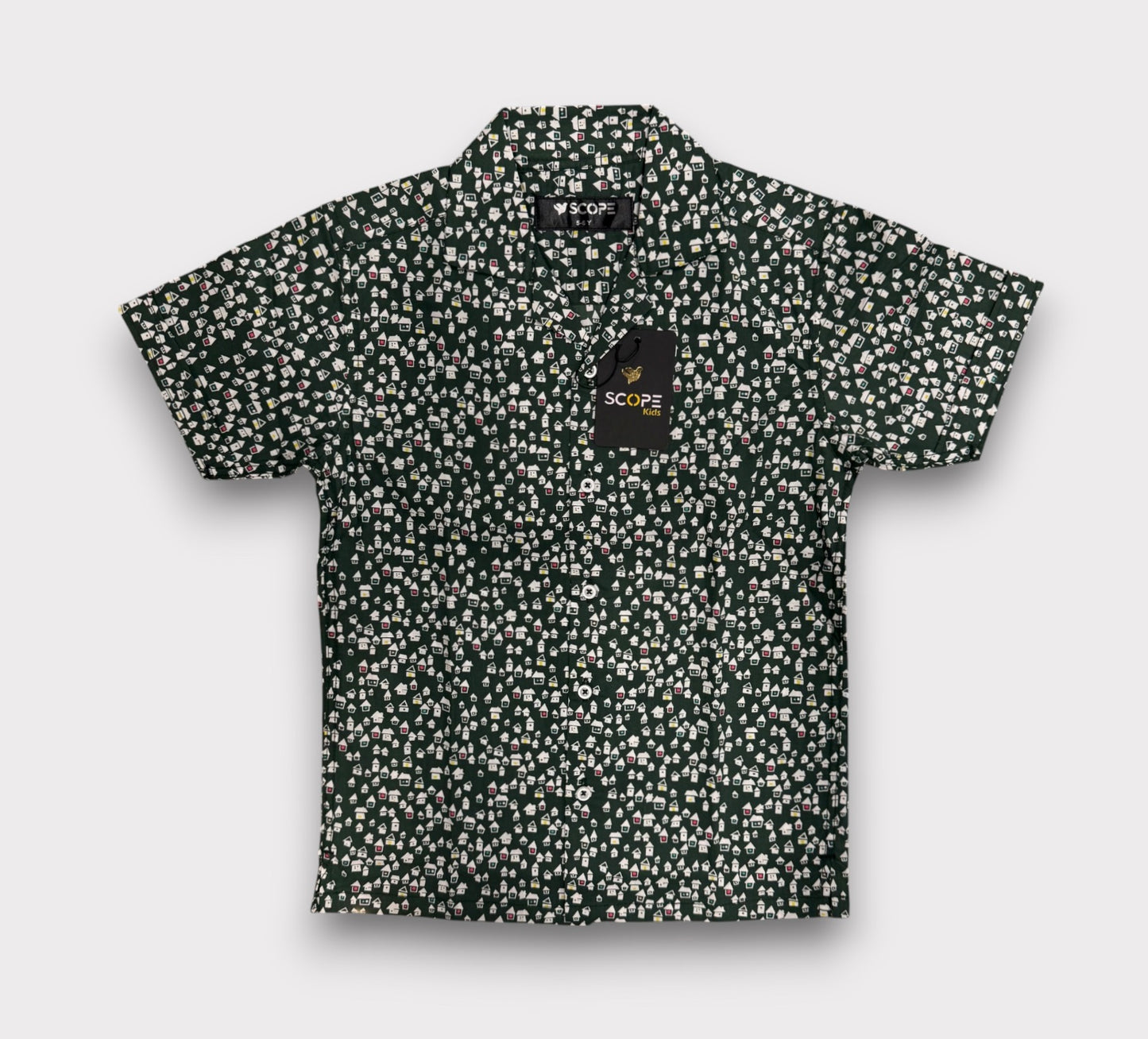 Printsy Coat Collar Shirt
