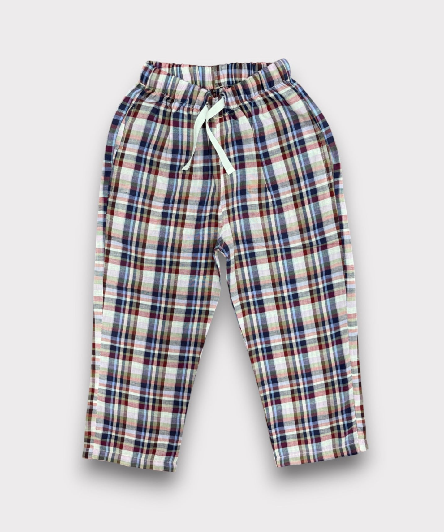 Multi Check Summer Trousers
