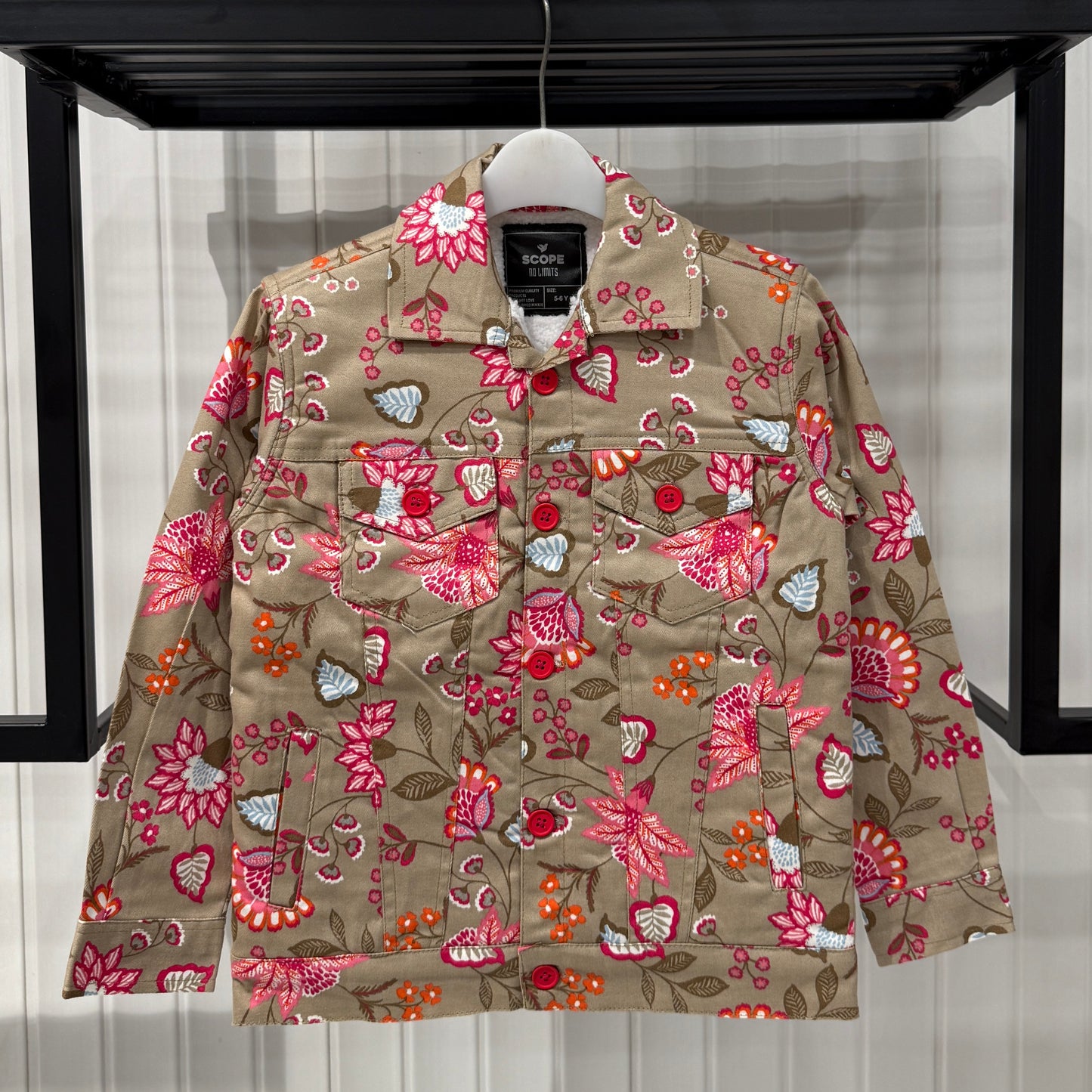 Mocha Bloom Jacket