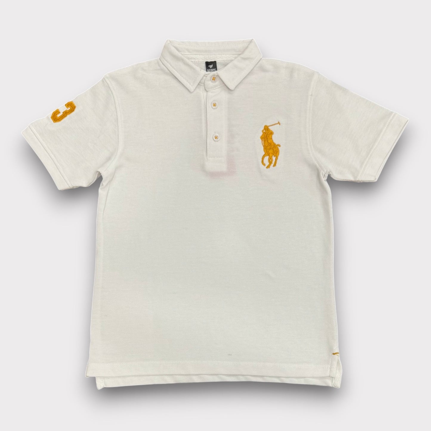 White Polo T-Shirt