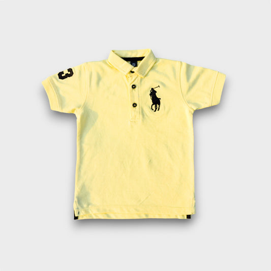 Light Yellow Polo T-Shirt