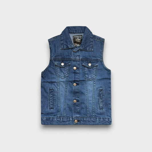 Blue Ridge Sleeveless Denim Jacket