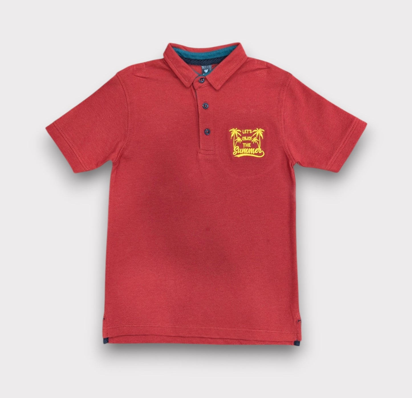 SunSetGo Dark Red Polo