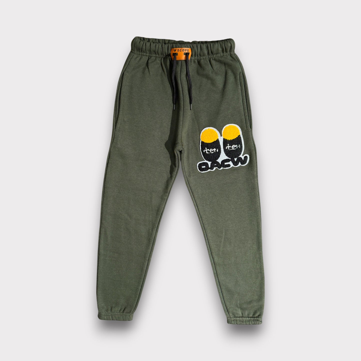 DoodlePatch Olive Green Winter Trousers
