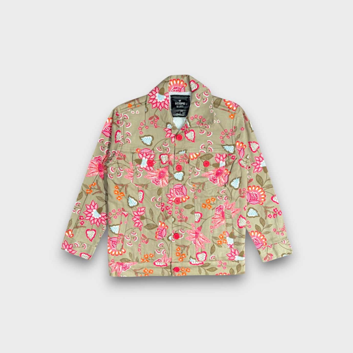 Mocha Bloom Jacket