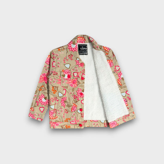 Mocha Bloom Jacket
