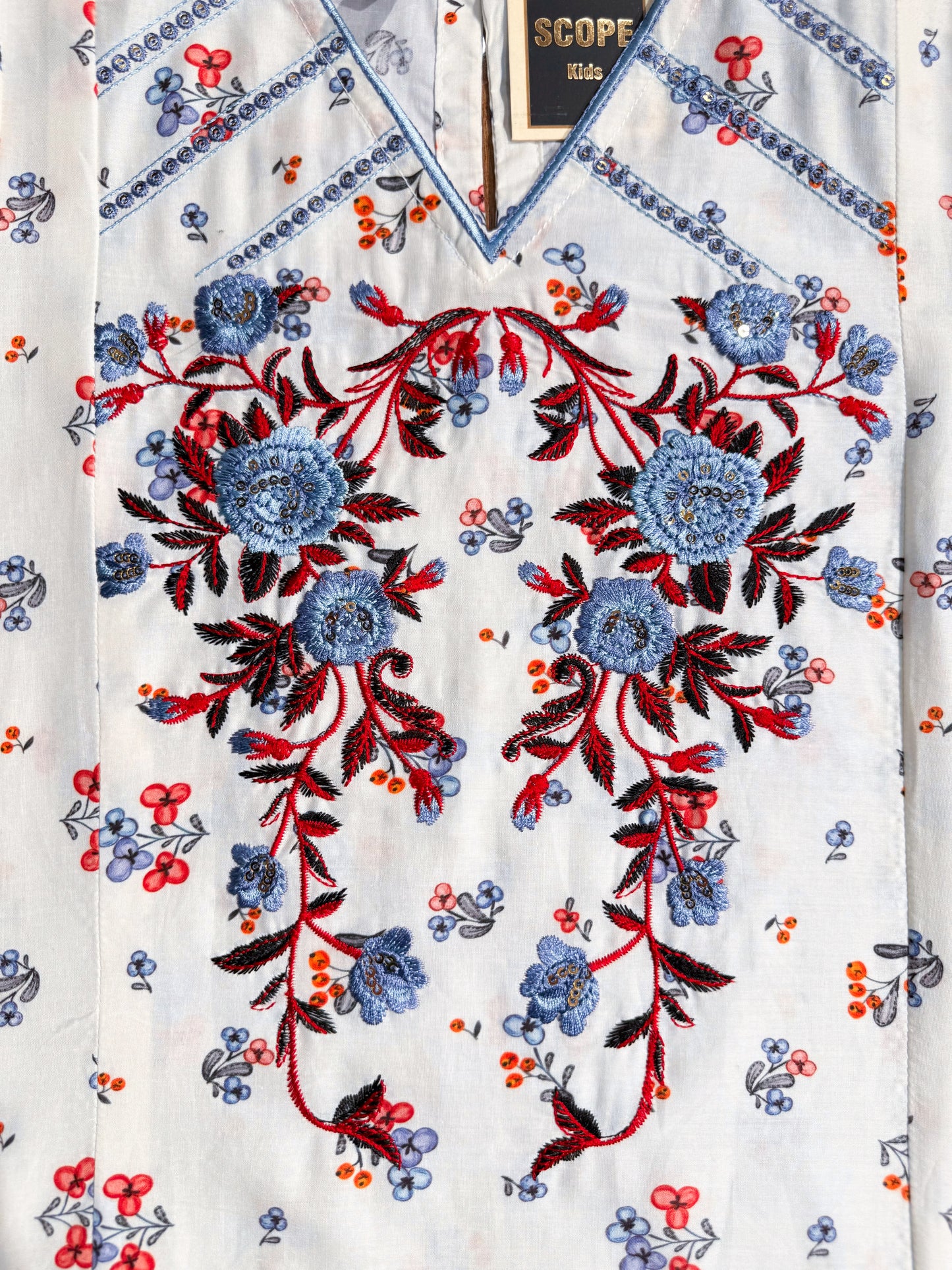 Off-white Sequence Embroidered Suit