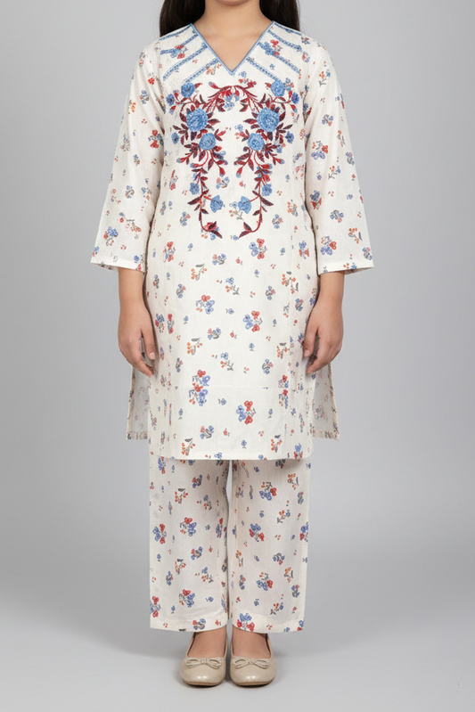 Off-white Sequence Embroidered Suit