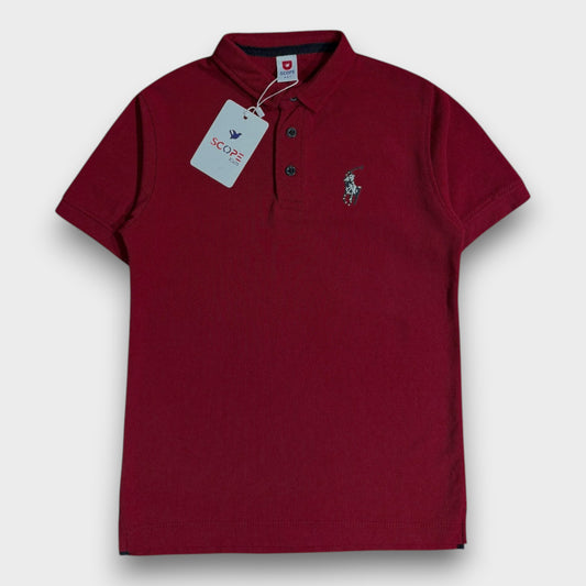 Maroon Classic Polo