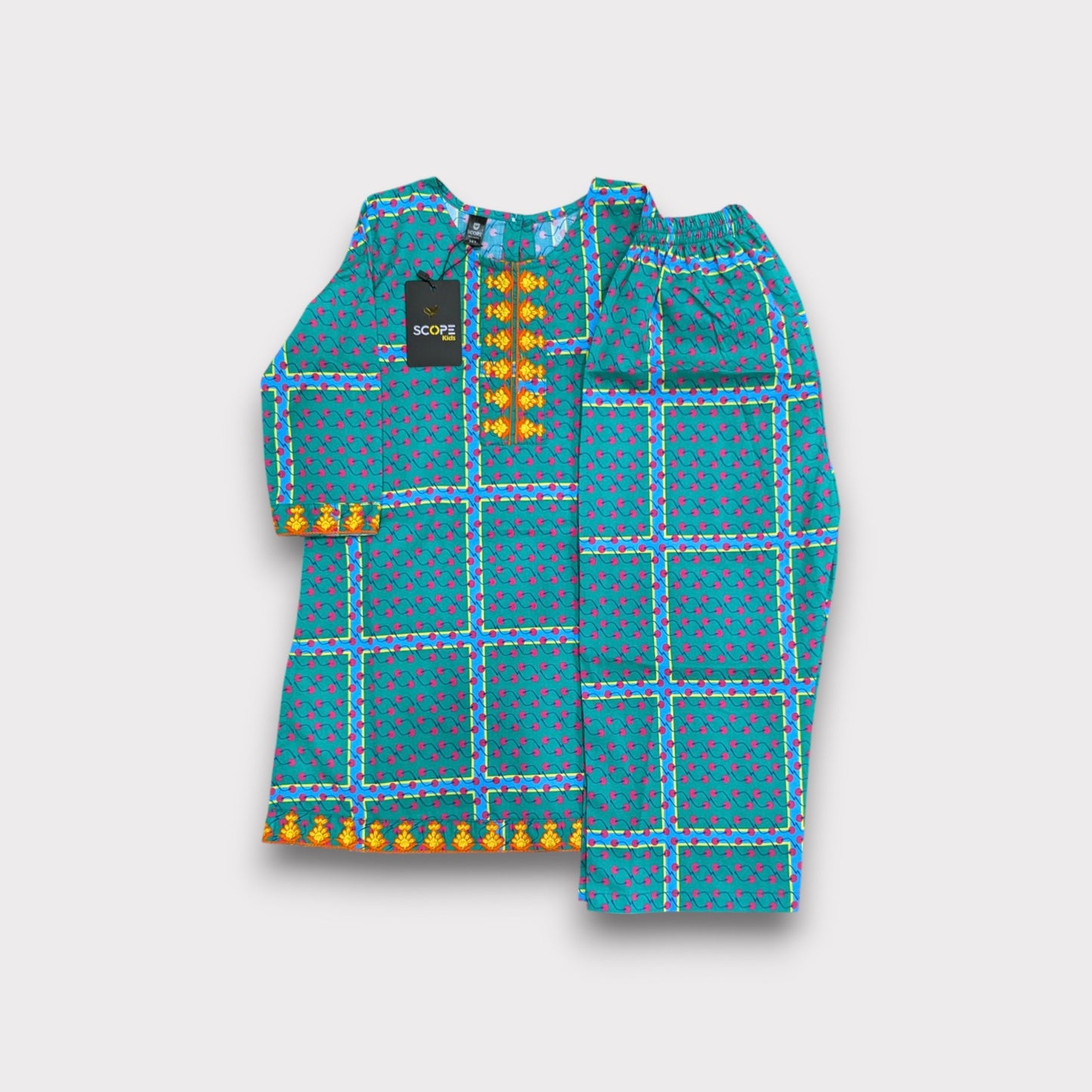 Teal Charm Suit