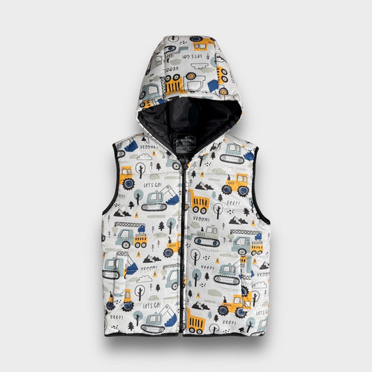 Little Digger Sleeveless Puffer Jacket
