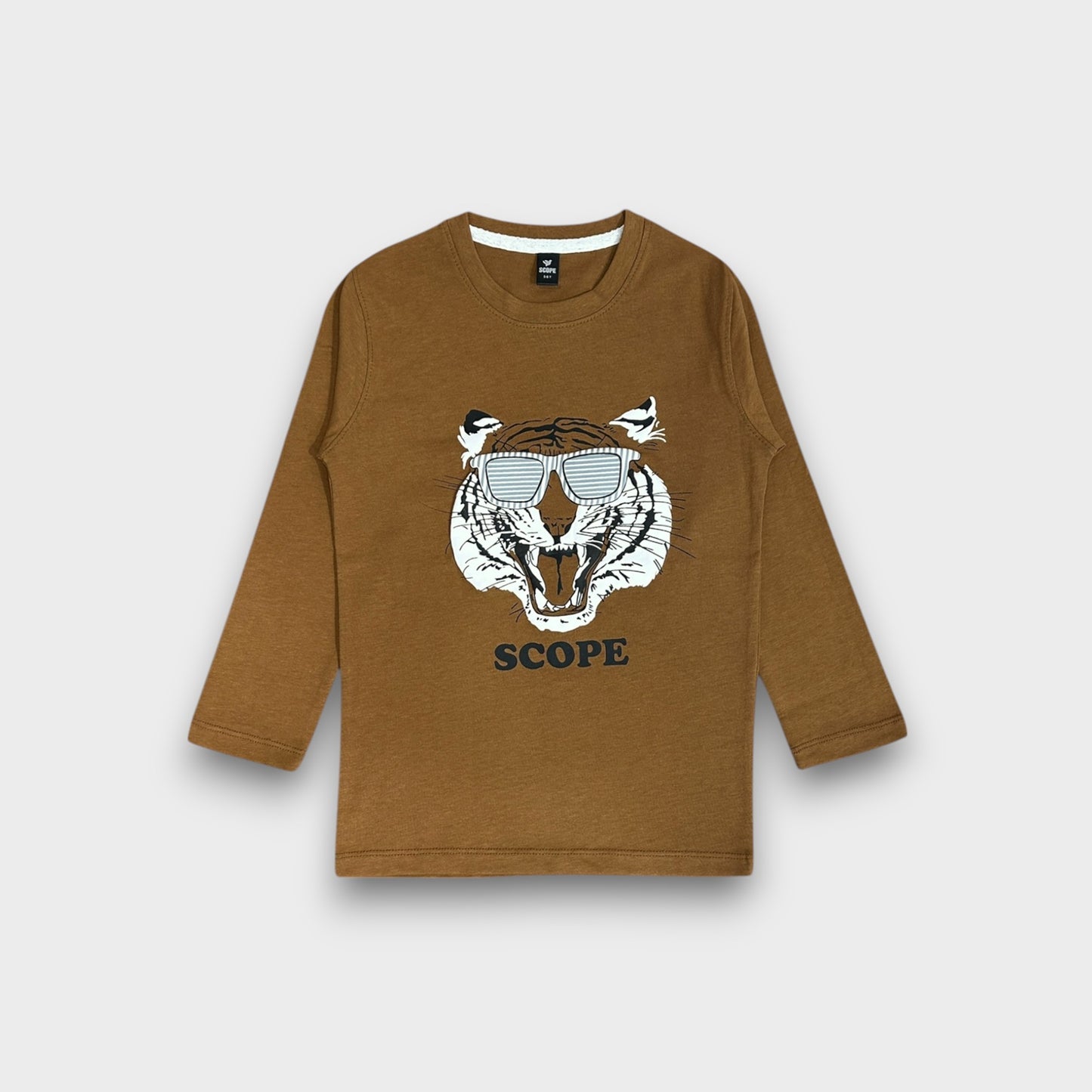 Roar Scope Brown T-Shirt