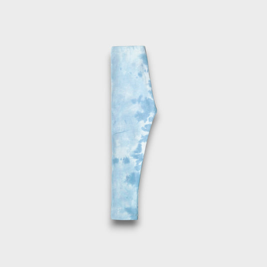 Sky Breeze Tie-Dye Winter Leggings