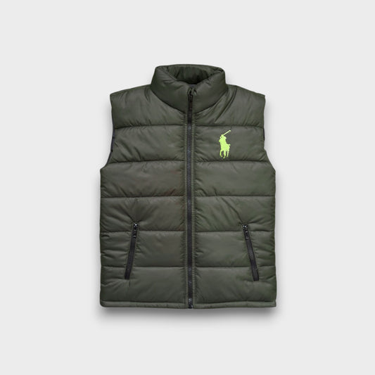 Alpine Olive Puffer Jacket