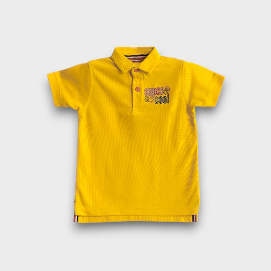 Dazzling Yellow Polo T-Shirt