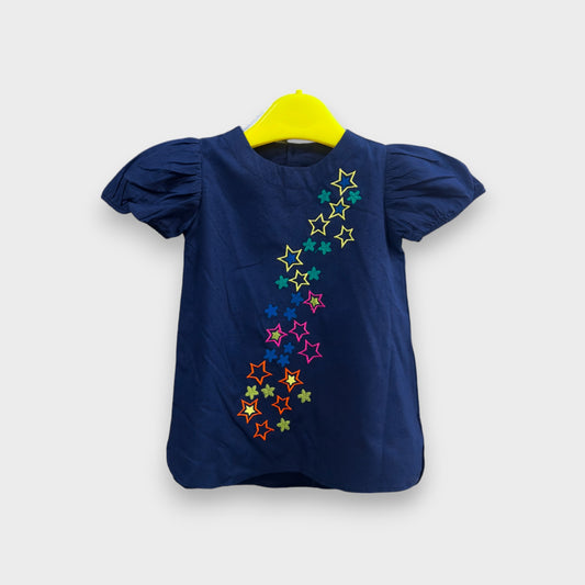 Stars Blue Top